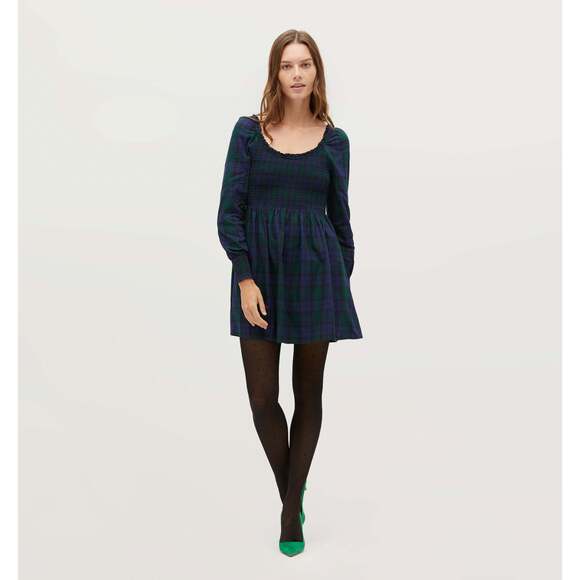 Hill House Home The Norah Nap Dress - Blackwatch Tartan Size XLBlackwatch Tartan - Picture 2 of 3